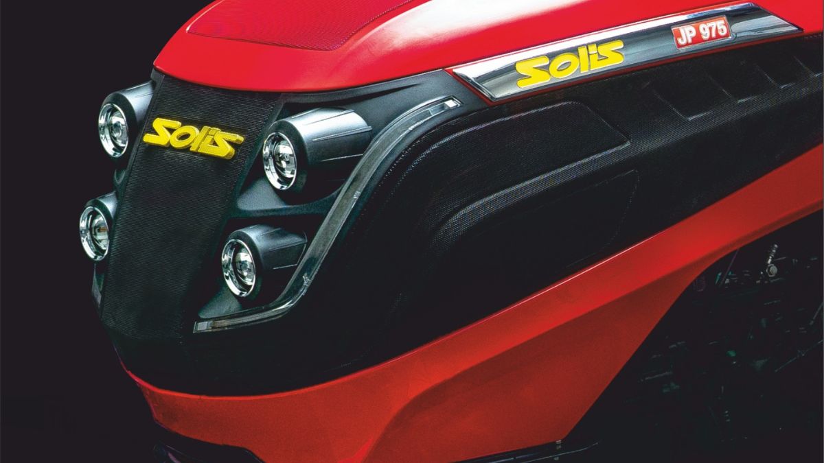 solis jp 975 unveils as indias first newgen tractor with 4cylinder engine laddertype chassis