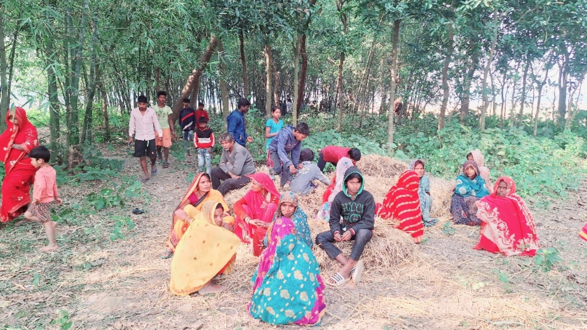 supaul news woman murdered while cutting grass