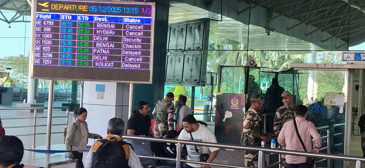 indigo flights disrupted at ranchi airport passengers face delays