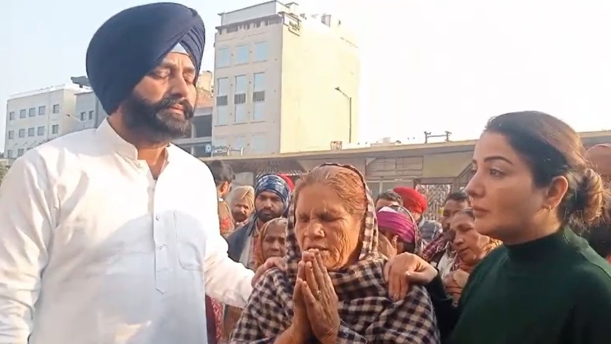 firing in amritsar amid election atmosphere two people including aap candidate injured minister laljit bhullar visits the injured