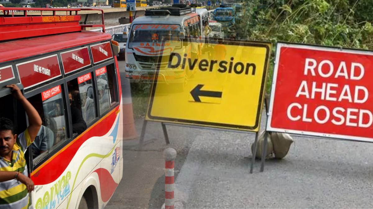 lucknow traffic diversion dr ambedkar death anniversary