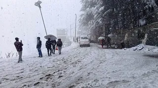 हिमाचल में आज स्नोफॉल की चेतावनी (फाइल फोटो)