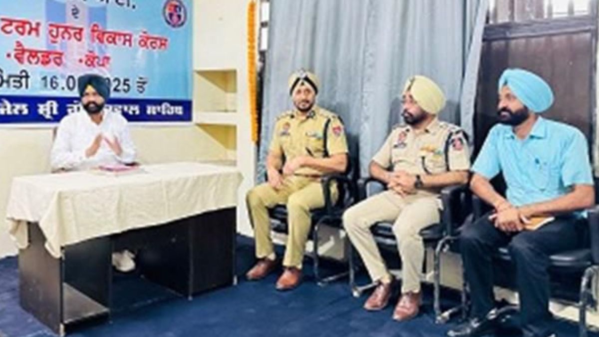 punjab jails to become skill development centers iti training placement support