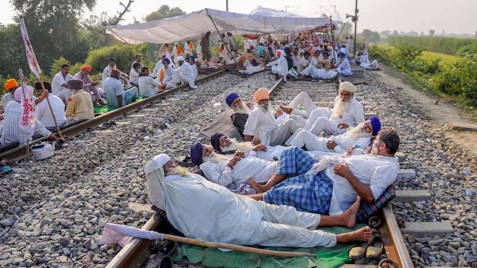 farmers rail roko protest in punjab trains affected today