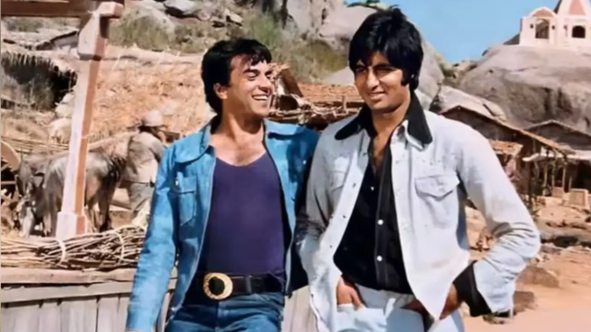 sholay the uncut version trailer dharmendra amitabh bachchan starrer cult classic set to release after 50 years