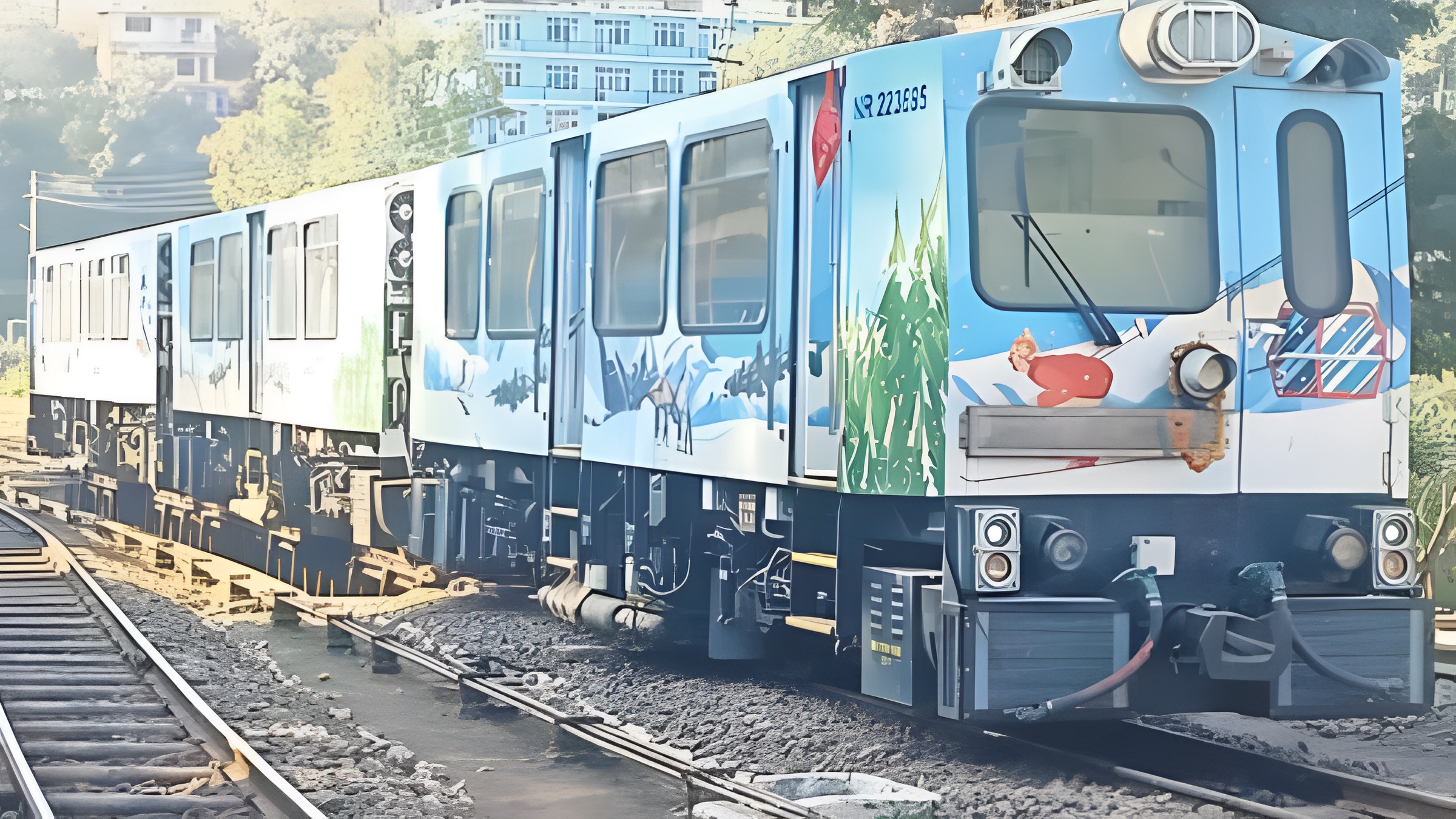 kalka shimla toy train railway demu train trial successful tourism boost expected