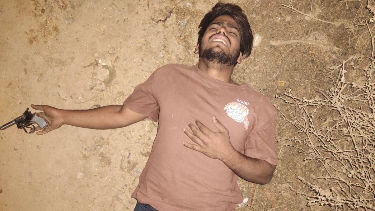 varanasi looter injured in police encounter during recovery operation