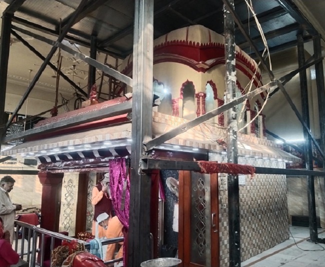 kali mata temple panchkula closed during day for construction