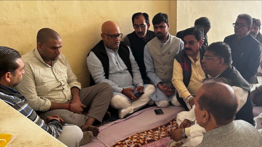 congress leader ajay rai slams bjp in bareilly over constitution concerns