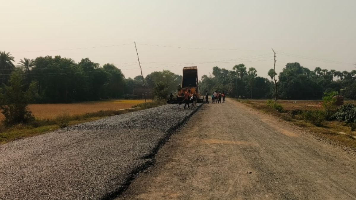 amarpur bypass construction advances in banka land acquisition accelerated