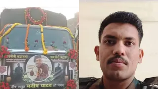 अरुणाचल प्रदेश में बलिदान हुए सैनिक का शव पहुंचा घर।