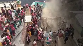 जिला चंबा के चुराह में एक शादी समारोह के दौरान गिरी छत। जागरण