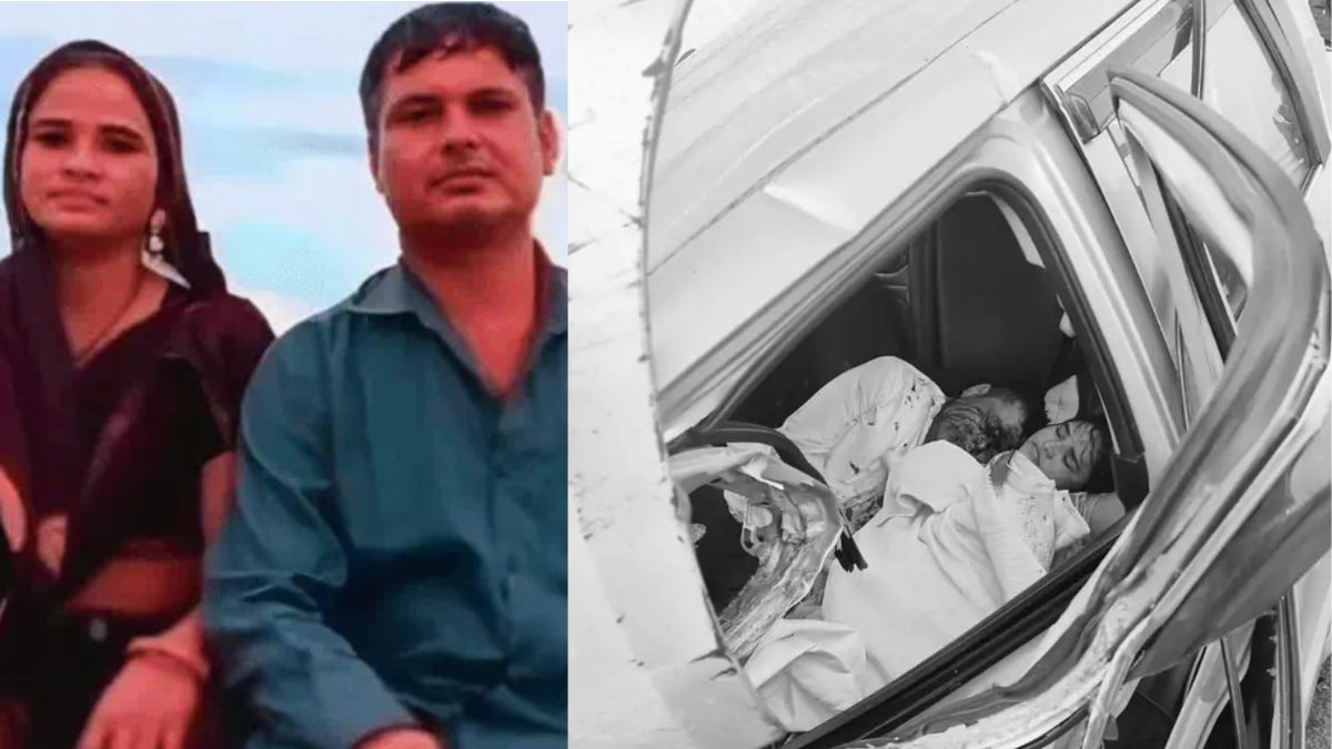 cctv footage reveals dumper hit couples car 6 hours of agony