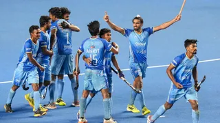 जूनियर भारतीय हॉकी टीम का जर्मनी से होगा मुकाबला। फोटो- PTI