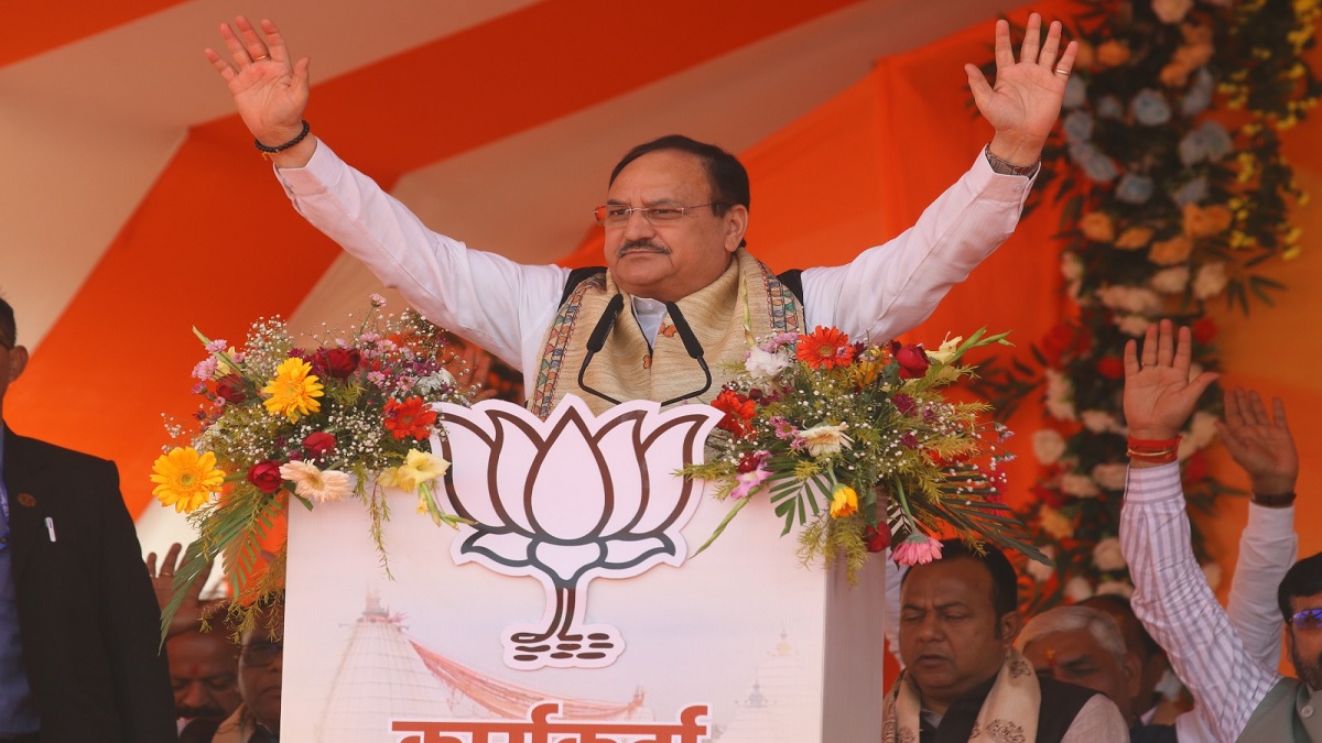 jp nadda targets cm hemant soren over alleged bangladeshi infiltration in jharkhand