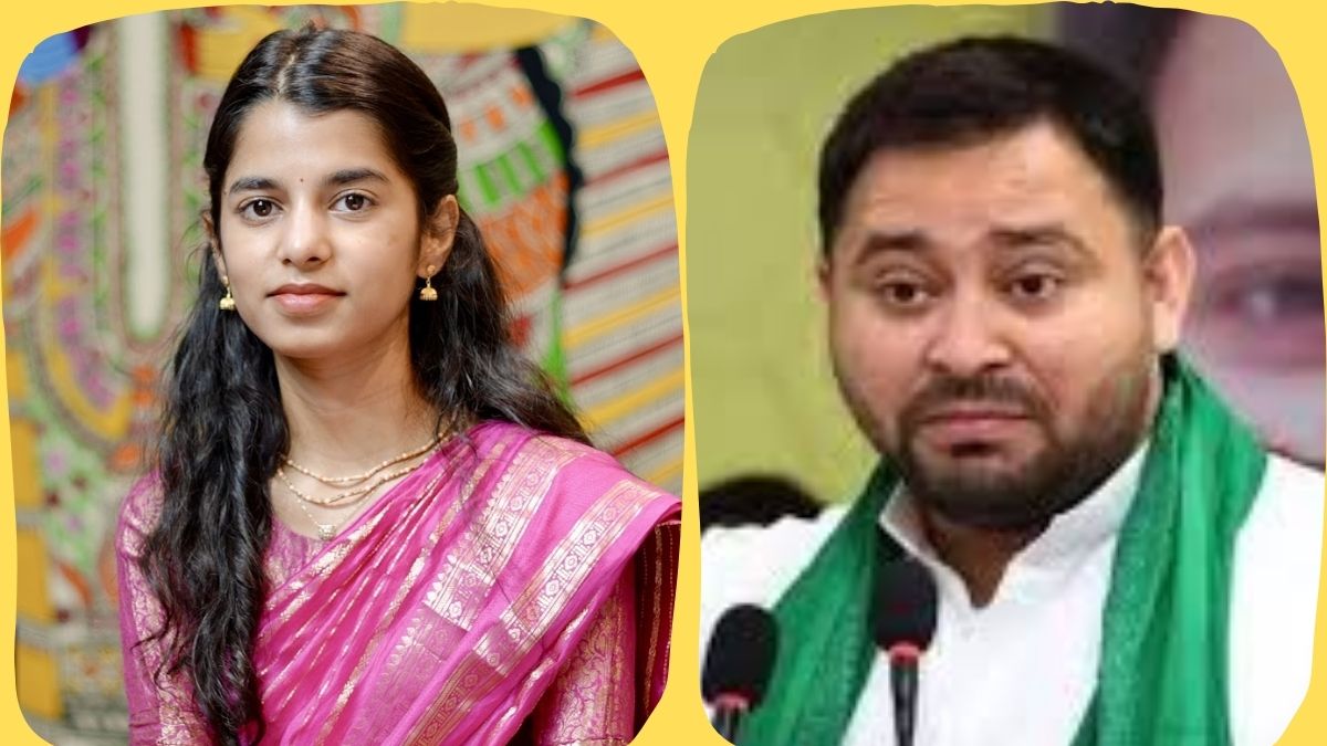 bihar politics maithili thakur message to tejashwi yadav goes viral hindi news today