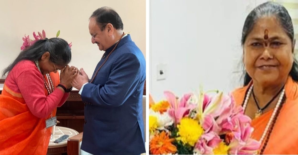 sadhvi niranjan jyoti emerges as possible up bjp president as speculation intensifies