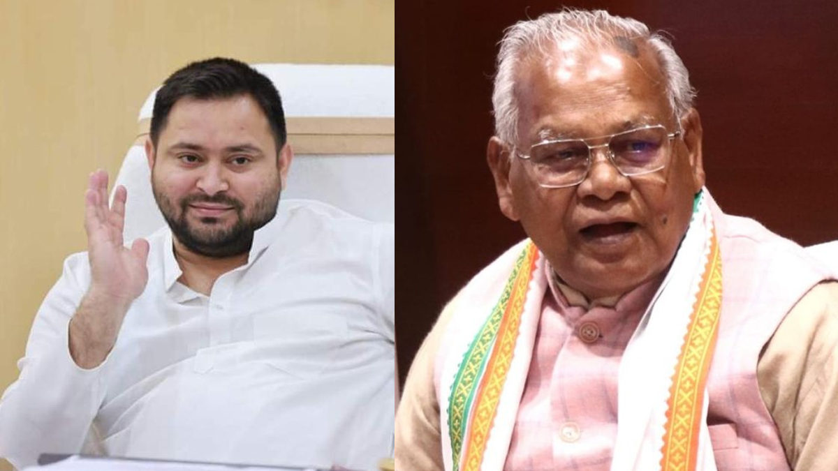 tejashwi yadavs foreign trip manjhi reveals reason