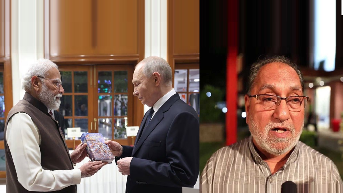 muslim scholar slams congress leader for objecting to gifting gita to putin