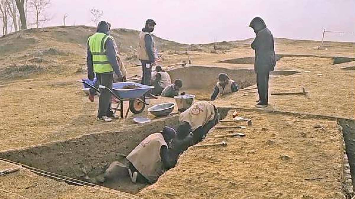 kushan era buddhist settlement discovered in baramulla kashmir