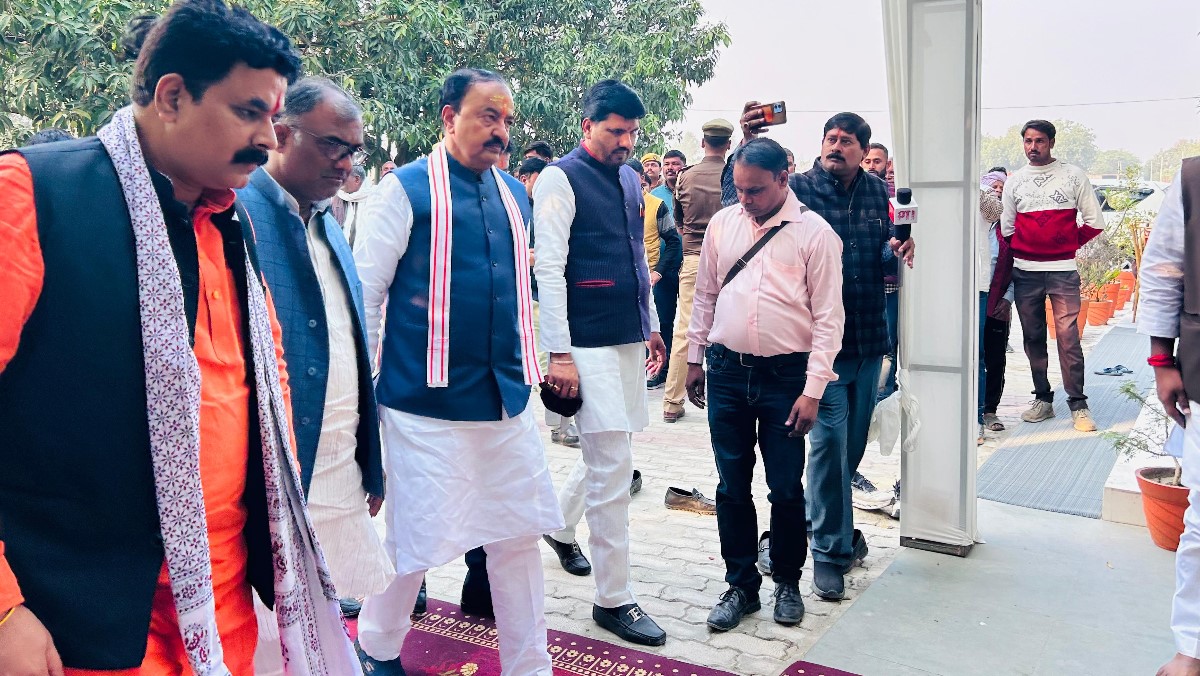 keshav maurya calls for cctv cameras in madrasas and mosques