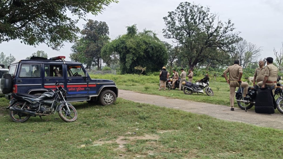 animal remains found in pond pilibhit police fail to stop