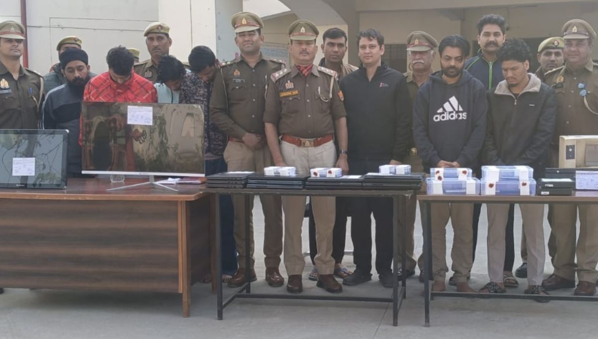 interstate cyber gang busted 6 arrested for 5 crore 54 lakh investment scam