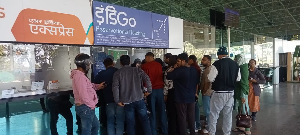 indigo flights cancelled 12 flights cancelled 6 delayed at ranchi airport