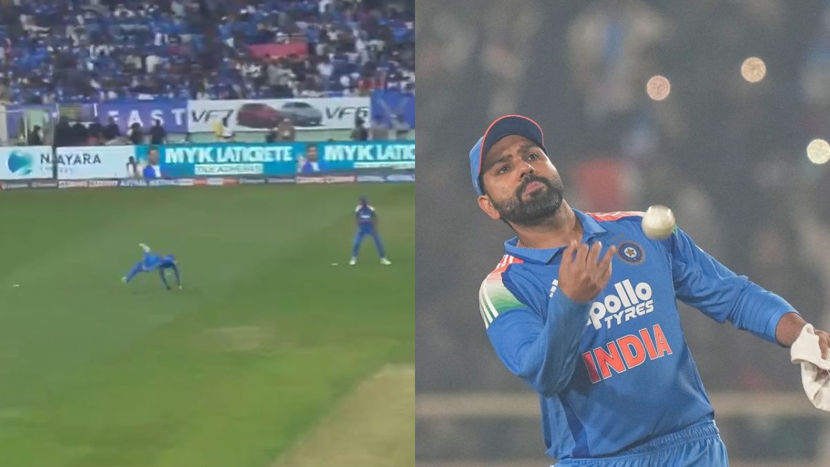 rohit sharma top notch fielding in vizag odi india vs south africa 3rd odi