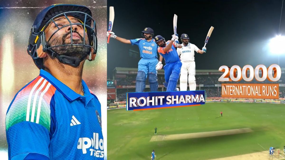 rohit sharma completes 20000 international runs sachin tendulkar virat kohli rahul dravid