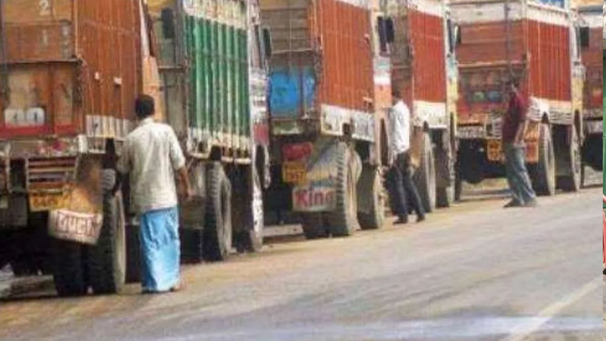 truck carrying suspect iron scrap rs 4 lakh 28 thousans fine imposed for false e way bill