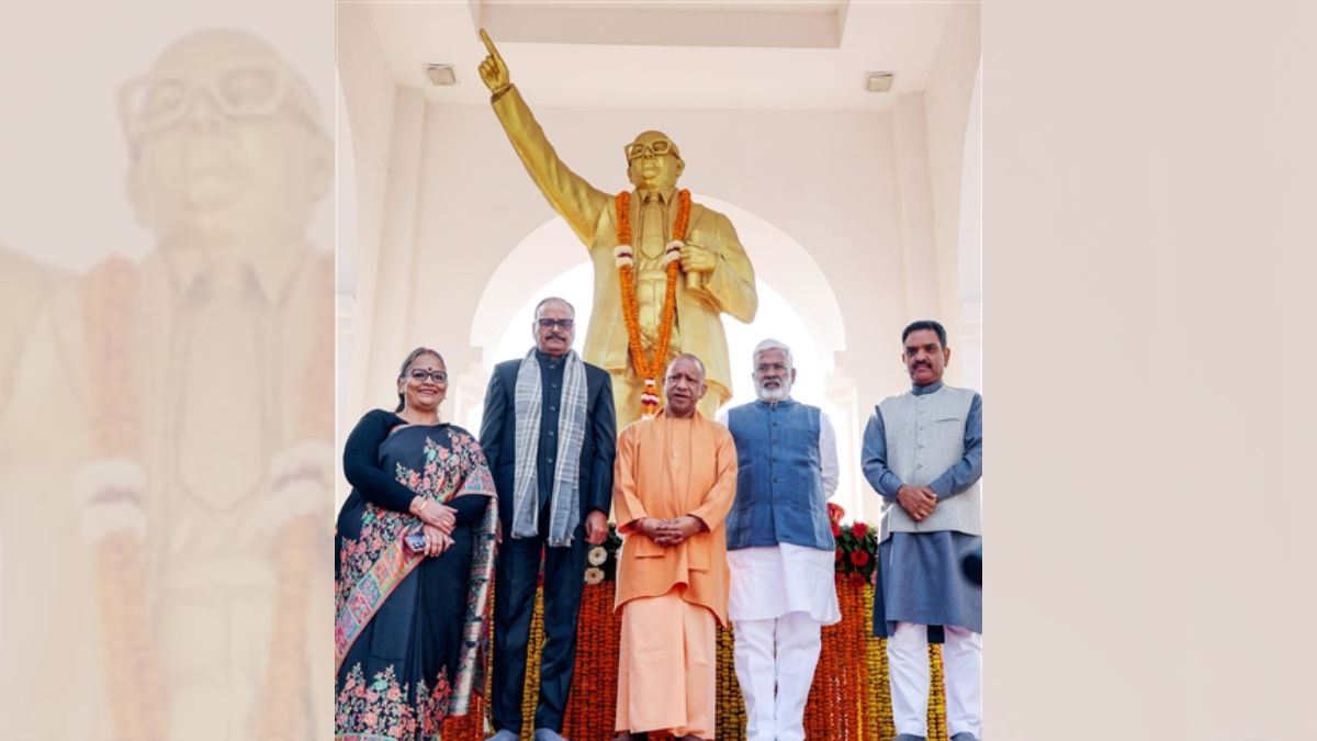 baba saheb statues to be secured in up cm yogis announcement