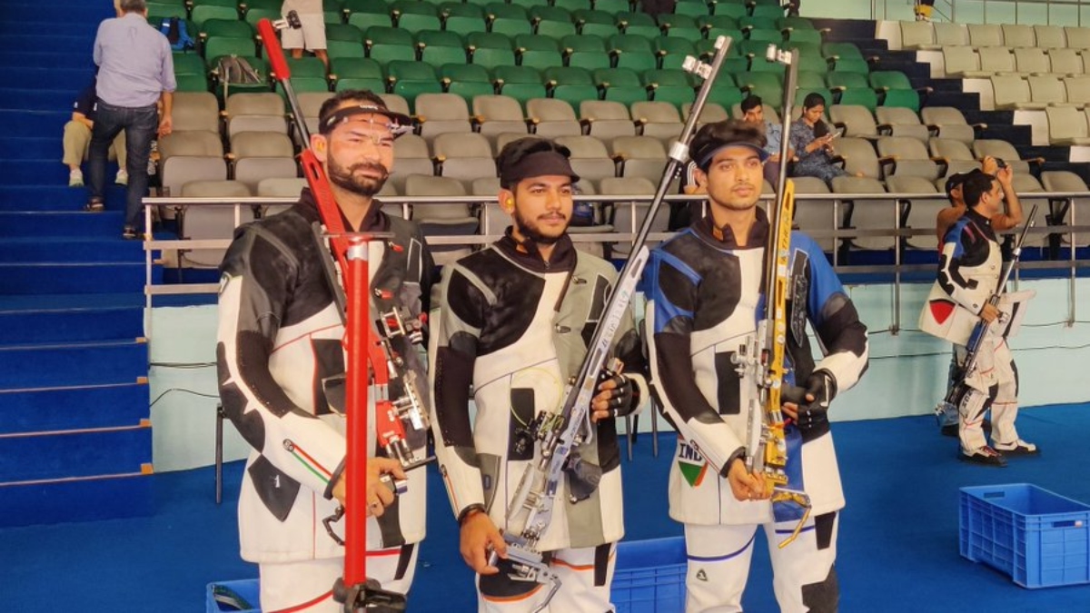 issf world cup final shooting aishwarya pratap singh tomar