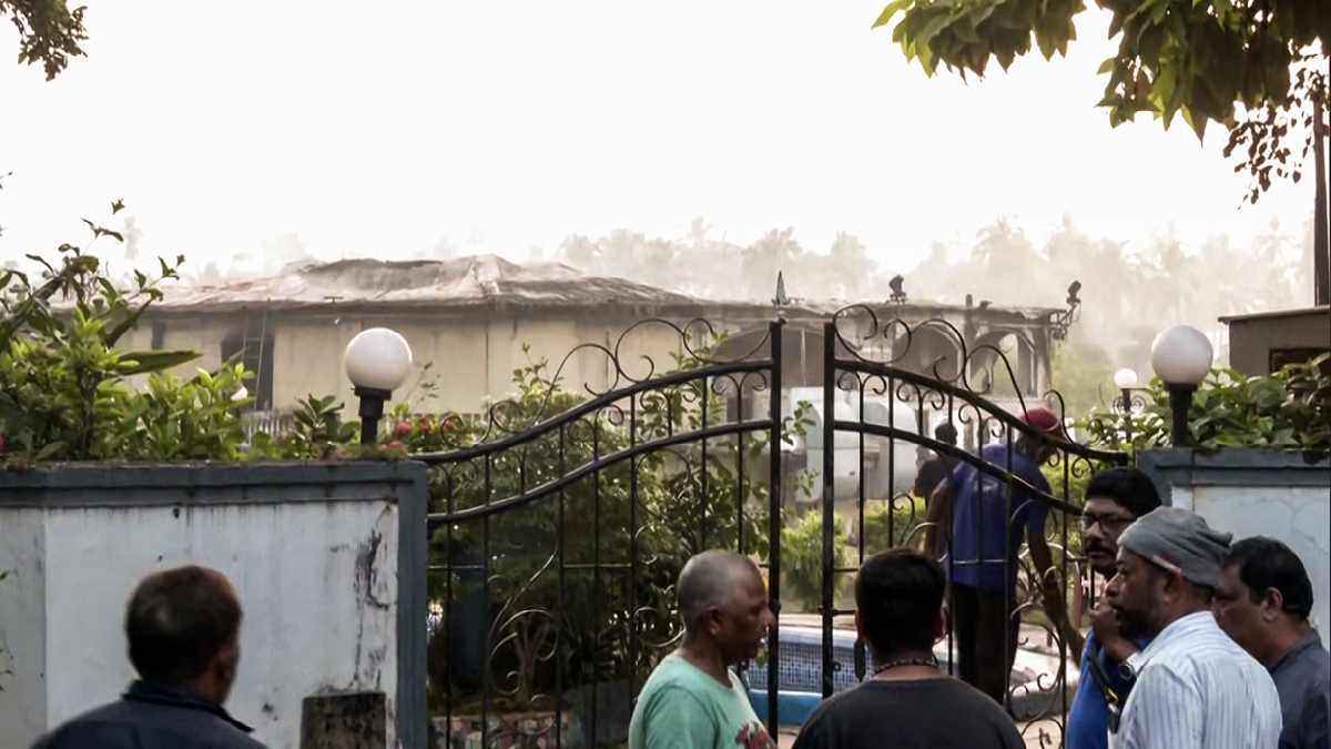 goa nightclub fire manager arrested warrant issued against owner cm orders probe