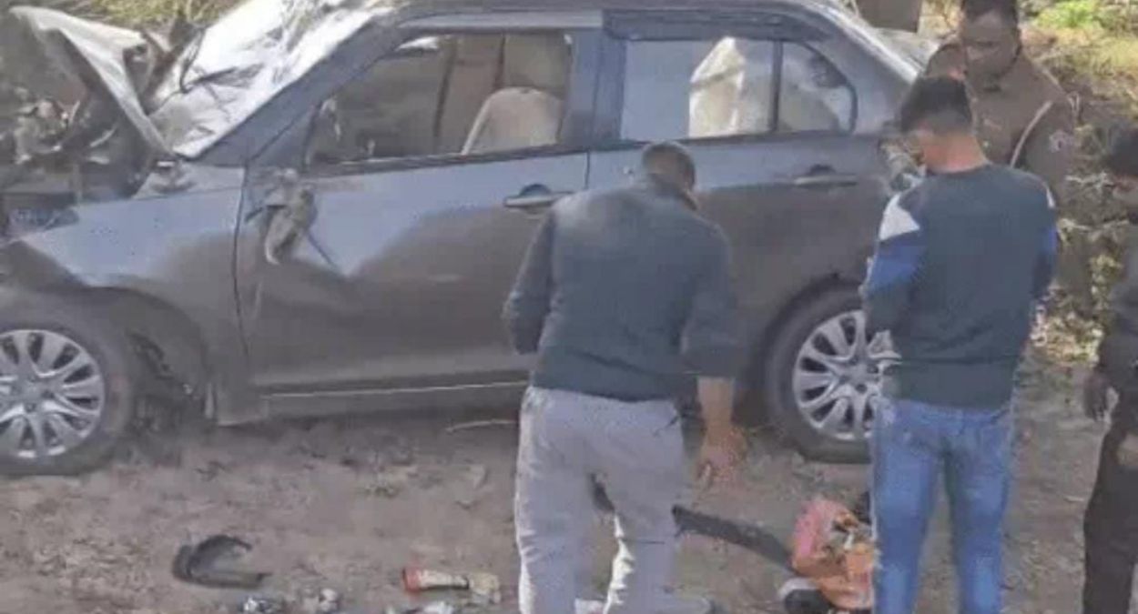 one dead six injured as car of a family returning from gogamedi overturns on national highway152