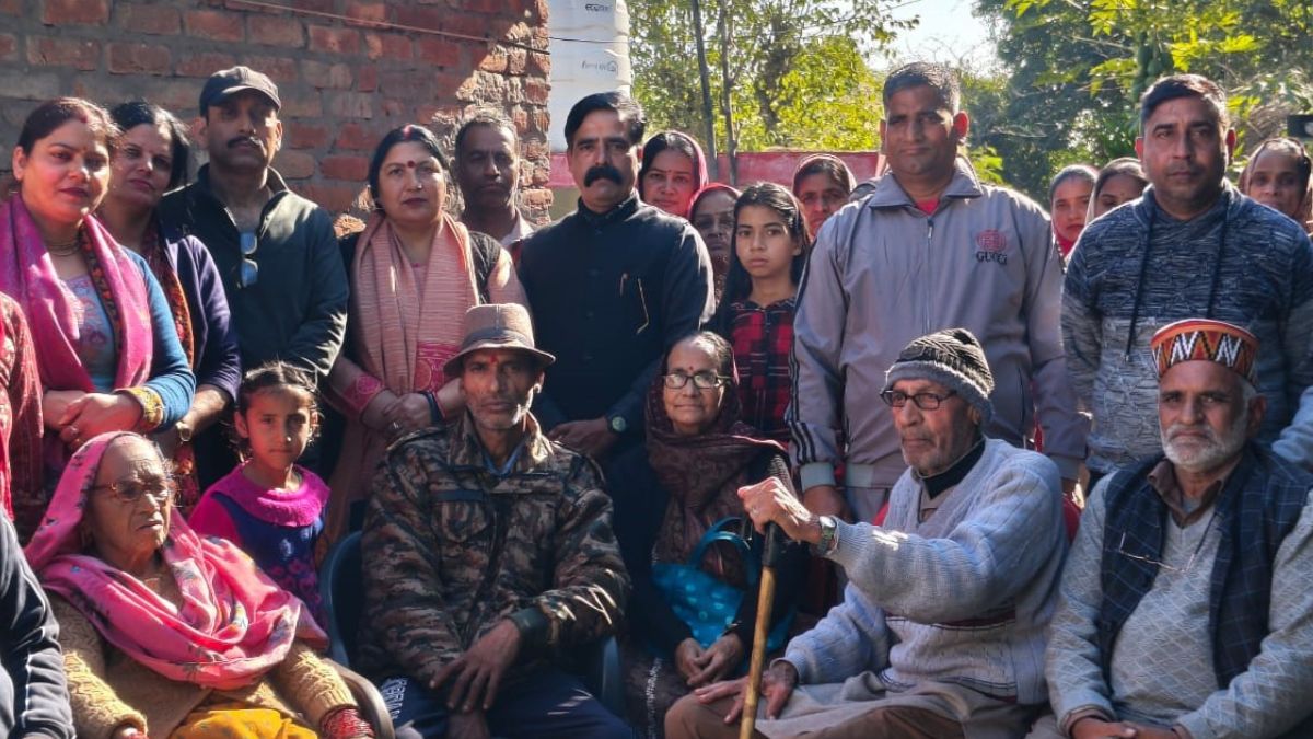 exsoldier returns home after 15 years in hamirpur himachal pradesh