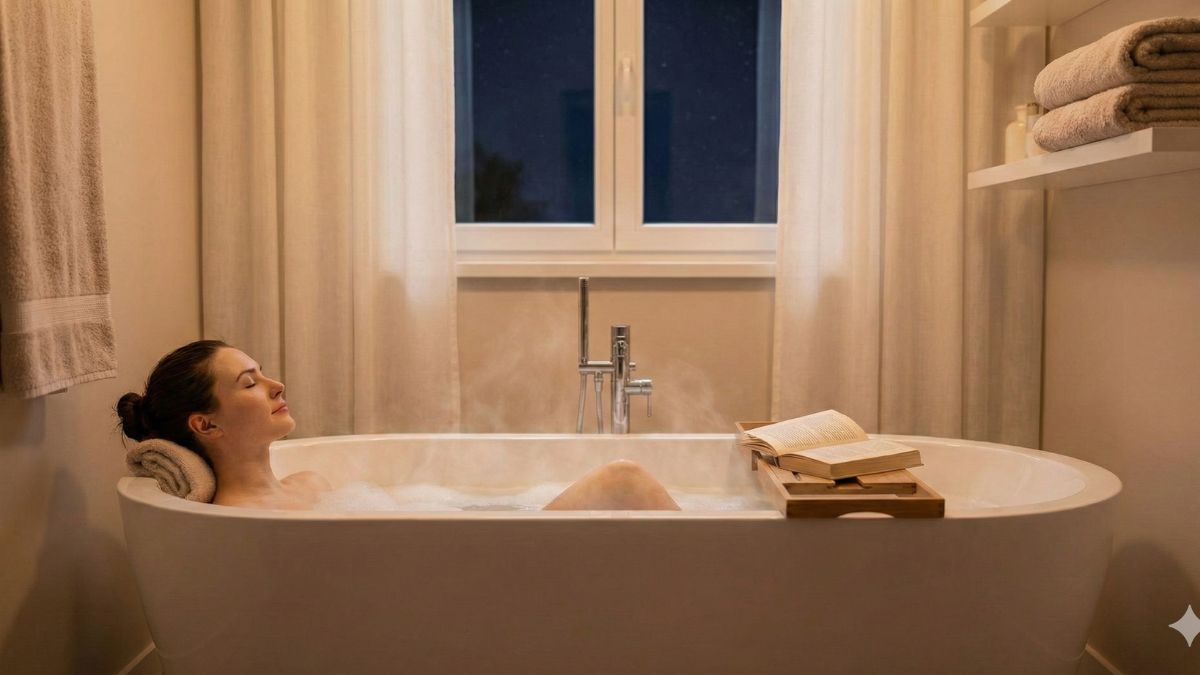 6 benefits of taking hot shower at night before sleeping check details here