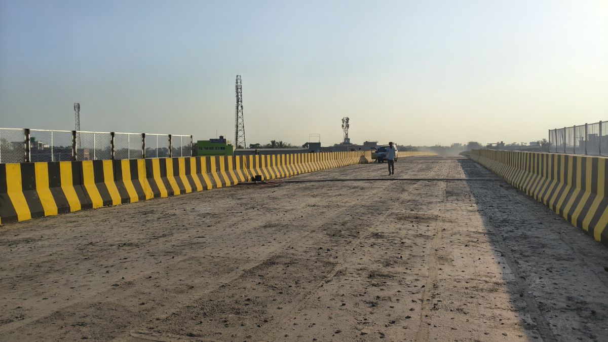 raghopur rail overbridge nears completion expected to open in 2026