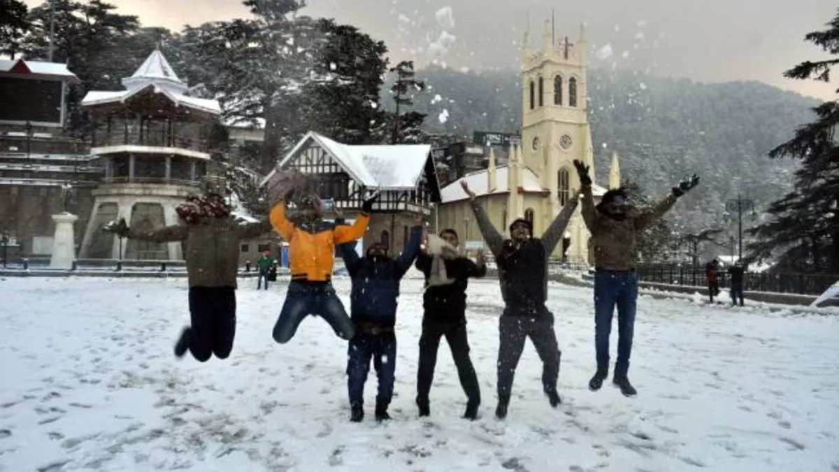 himachal weather update snowfall alert in high altitude areas shimla manali