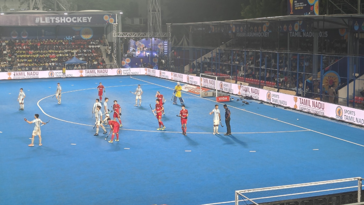 spain beat argentina 2 1 junior hockey world cup
