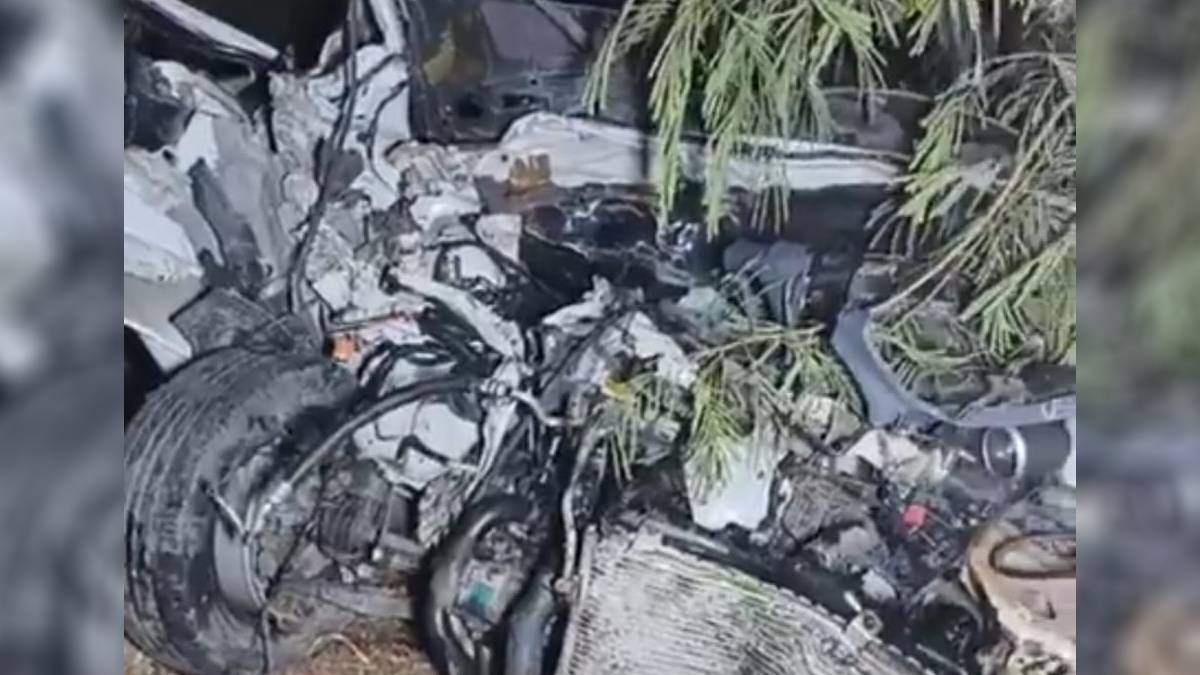 tragic accident in fazilka two killed in truck car collision family returning from wedding ceremony