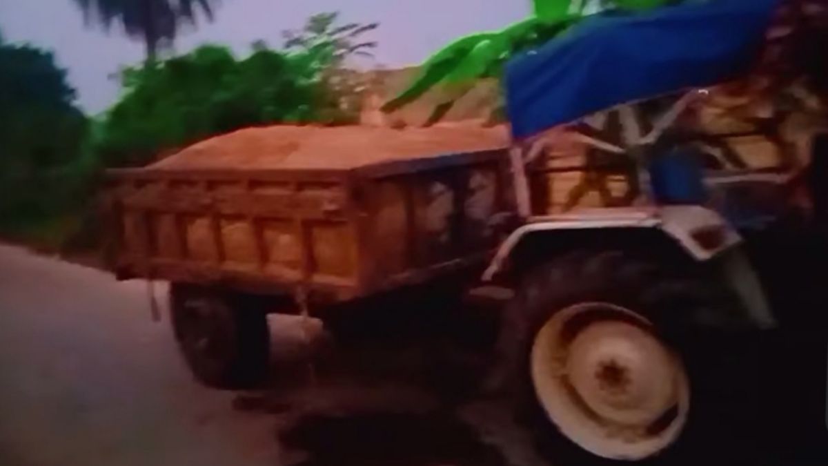 illegal sand mining resurges in banka post elections