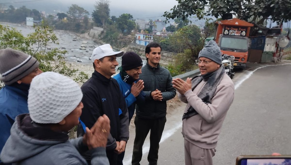 cm dhami visits suryakund prayers and development directives