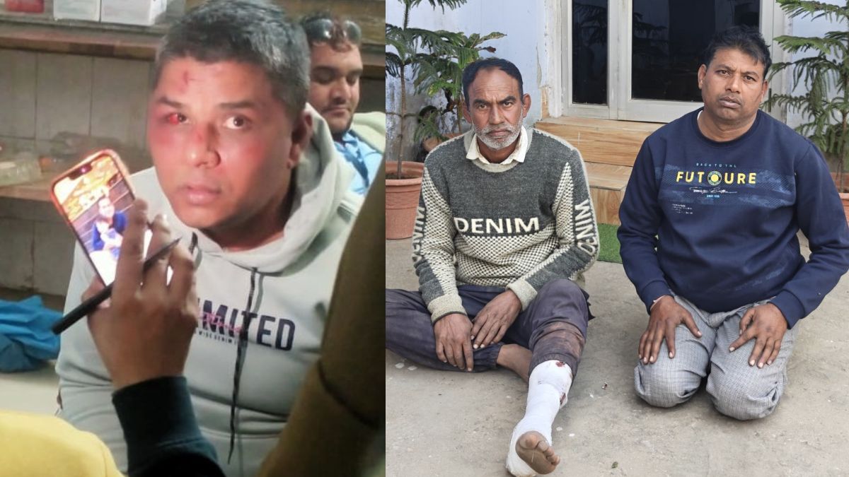 the imcharge of palso police choki hostage and beaten three people including a history sheeter arrested in mathura district