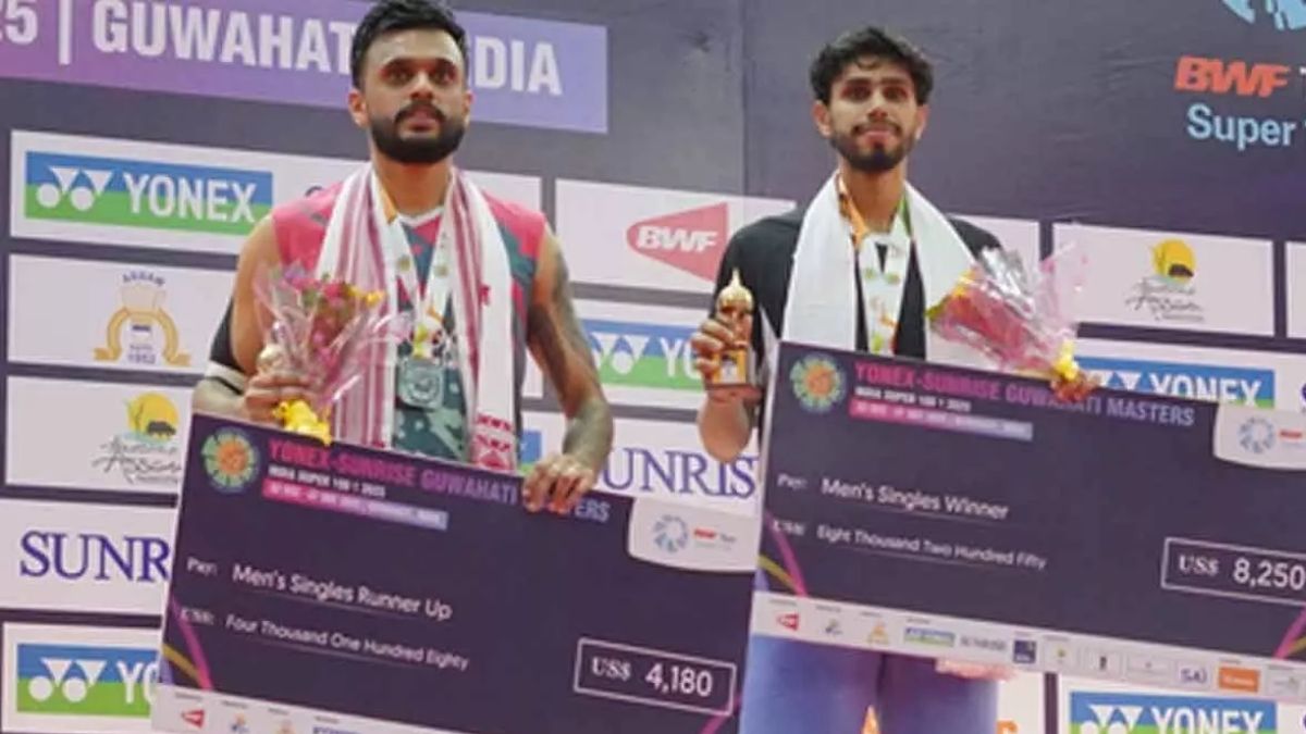 rajasthan s sanskar saraswat wins first super 100 title at guwahati masters