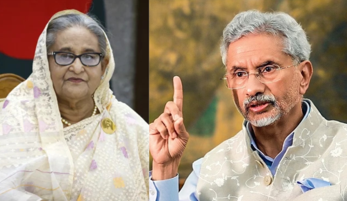 sheikh hasina india by personal choice s jaishankar clarifies relations with bangladesh