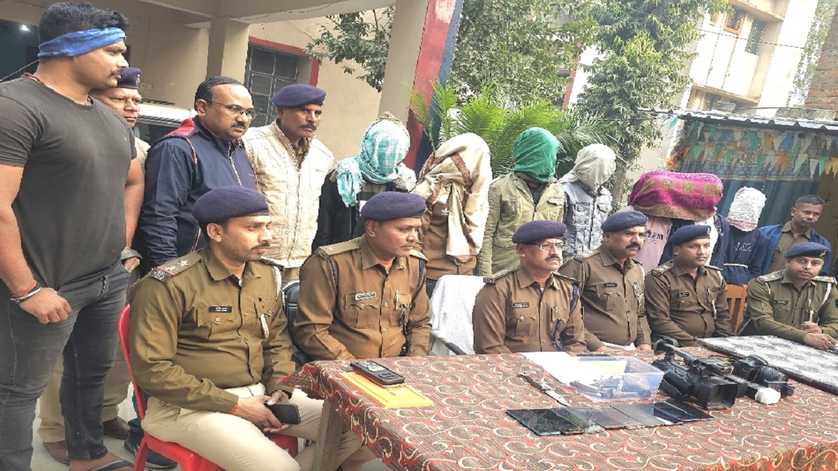 samastipur crime seven arrested in rosra loot conspiracy
