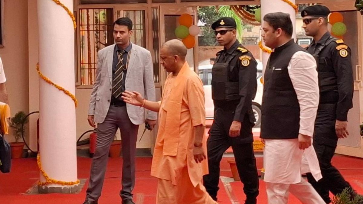 up cm yogi adityanath visit aligarh up political news