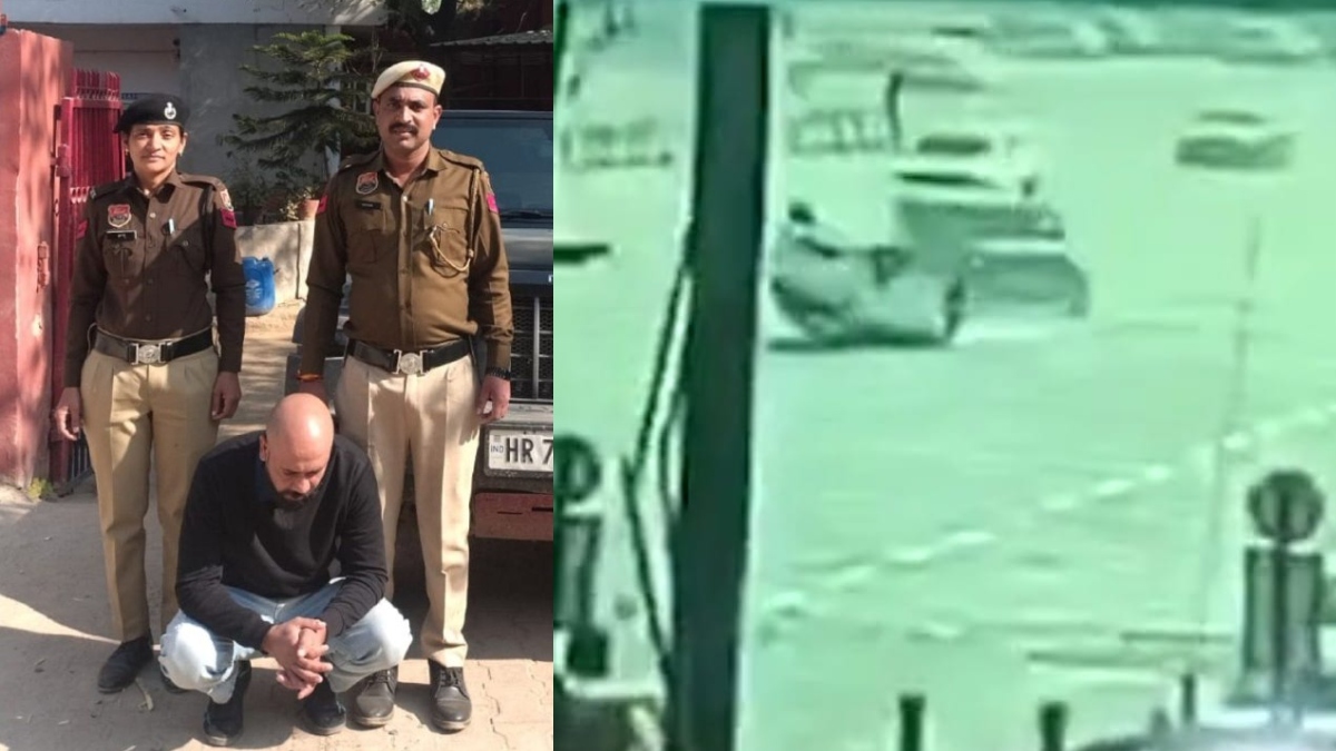 gurgaon road accident thar driver arrested after car collision