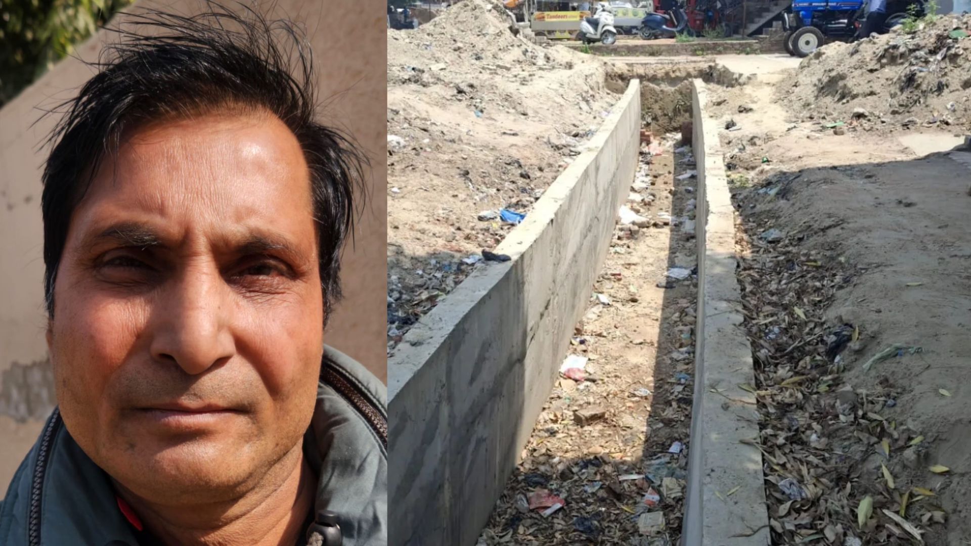 rithala nala road closure commuters face yearlong delay in delhi